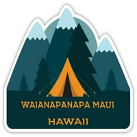 WaianaPanapa Maui Havaji suvenir Vinil naljepnica naljepnica Kamp TENT dizajn
