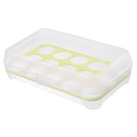 Držač jaja velikog kapaciteta za hladnjak jaje svježe skladištenje bo za frižider Spremnik za skladištenje jaja Organizer Clear Storage