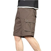 Hlače za muškarce Planinarski teretni kratke hlače Stretch Quick Suw Vanjski ribolov Golf kratke hlače