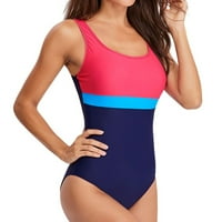 PJTEWAWE Plivanje odijelo Žene Solid Print Bikini One kupaći kostim Push-up kupaći kostim kupaćim kostima