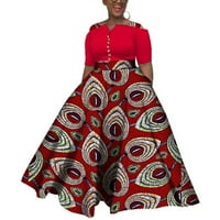 Bintarealwa Afričke haljine za ženske haljine za gležanj WY3853