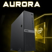 Aurora Businect CompucTop Desktop PC-Intel Core i 4. Gen, 16GB RAM DDR3, 1TB NVME, MTG Dual Monitor, MTG bežična ergonomska tipkovnica, RGB zvučnik, Web kamera, Office 365, Office 365