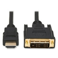 Novi Tripp Lite HDMI do DVI-D kabela, adapter za digitalni monitor, FT, crni