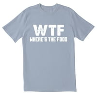 Totallytorn WTF Gdje je prehrambena novost sarkastične smiješne muške grafičke majice