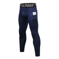 Zipper Pocket Sport pantalone za muškarce Brzi suhi muški trčanje pant Jogging Pant Gym Fitness Odjeća