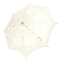 Čipčani kišobran, izvrsna čipka suncobrana, elegantni romantični za fotografiju rekvizite mladesti kostim zabava za vjenčanje l beige