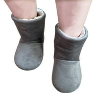 Ženske zimske tople papuče čizme zatvorene cipele za gležnjeve udobne toplije