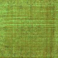 Ahgly Company Zatvorena okrugla Perzijska zelena boemska prostirke, 8 'Round