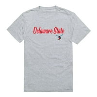 Delaware State University Hornet Script Tee majica Sivi medij