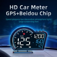 G Glava automobila za prikaz HUD-a Automatski brzinometar Digitalni alarm GPS HUD