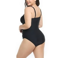 Plus veličina Ženska kupaći kostim Bodičari Tržni upravljač Obriši ruffle Beachwear