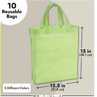 12. U netkanim torbima torba za zabavu Goodie tretiraju torbu donji poklon torbu s ručkama za rođendansku