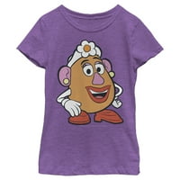 Djevojka igračka priča gospođa krumpir grafički grafički tee ljubičasti Berry Medium