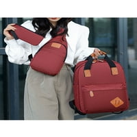 Groanlook Muškarci Ruksak Multi džepovi Backpacks USB punjenje PORT CEST torbi za poslovna ruksačka