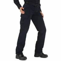 5. Radni zupčanik Ženske poli-pamučne ripstop tkanine TDU hlače, samopodešavajući pojas, tamna mornarica,