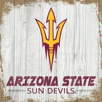 Arizona State Sun Devils 6 '' 6 '' Blok logotipa tima