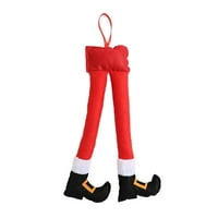Viseći ukras božićne duge noge božićne crtane noge božićne noge privjeske božićne ukrase Božićni dan