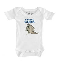 Dojenčad sitni otvor bijeli Chicago Cubs Stega Bodysuit