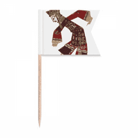 Tradicionalna kineska kultura Shadow Play Bookpick zastava za označavanje oznake za zabavu