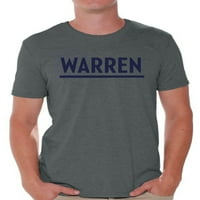 Neugodni stilovi Elizabeth Warren Muška košulja Warren za predsjednika Warren majica za muškarce Warren