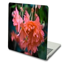 Kaishek kompatibilan MacBook Pro 15 Model otpuštanja A1398, plastična navlaka tvrdog školjka, cvijet