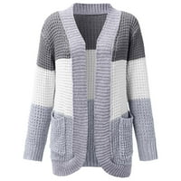 Novi proizvodi Zimski kaputi za žene Ženske jakne Sale Sale Žene Ležerne prilike Soild Dugi rukav Plišani