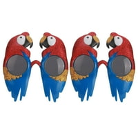 Rosarivae Glitter Parrot Dizajn naočale Cosplay naočale Smiješne zabave ukrasne igračke za oči FOTO