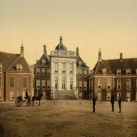 Print: Chateau du Bois, Hag, Holandija, oko 1890