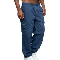 CLlios muns teretni hlače opuštene fit radne hlače na otvorenom borbene pantalone klasične jogger teretne hlače Multi džepovi