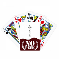 Afirmacija Visoka decimalna zamjena PEEK Poker igračka kartica Privatna igra