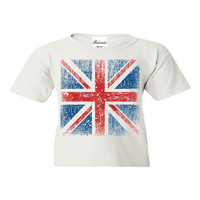 Majice za velike djevojke i vrhovi tenkova - Union Jack British Flag