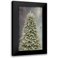 Phillip, Jamie Black Modern Framed Museum Art Print pod nazivom - Božićno drvce