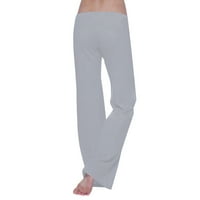 Yievit Palazzo hlače za žene čišćenje Yoga Teretana Loose hlače Jesen Žene Vježbajte Stretch tipke za