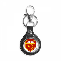 Kineski štit Nacionalni zastava ključni link prsten za prsten za ruke