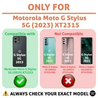 Talozna tanka futrola za telefon kompatibilna za Motorola Moto G Stylus 5g Ukusan Ramen Print, lagana težina, fleksibilna, meka, SAD