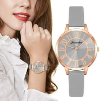 Sleek minimalistička moda sa remenom biranje ženskog kvarcnog sata poklon sat