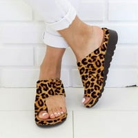 Qianha Mall Fashion Women Ljeto prozračne lagane ravne sandale Snal-sandale cipele