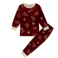 Simplmasygeni Porodica Božićna odijela Outfits Clearence Roditelj-Dečji setovi Dječji Božićni modni