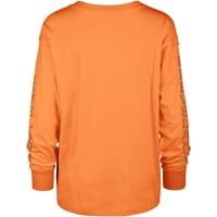 Ženska 'narandžasta majica Cleveland Browns Tom Cat dugih rukava