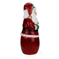 FASHILTE CHINSTIC XMAS Santa Claus osvijetljeni dvorišni ukras kao što je prikazano