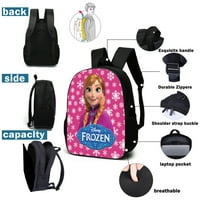 Prinčevi Elsa Anna Design Dečiji ruksaci, ruksaci za dječake, torbu za ručak i olovku, pringinski dizajn ruksaka