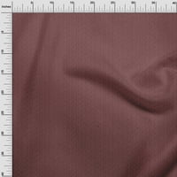 Onuone pamučna kambrična maroon tkanina točka šivaće tkanine sa dvoricom tiskanim diy odjećom šiva