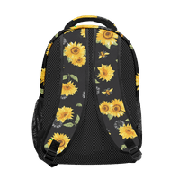 Backpack za suncokret za djevojke knjige za knjigene ruksak lagana školska torba