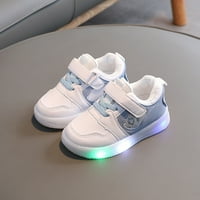 B91XZ tenisice za djevojčice cipele za djecu za dječake Djevojke Djevojke Toddler LED hodanje cipele