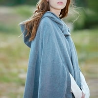 Ženski kaputi, zimski kaputi za žene Ženski kaput Otvoreni prednji kardigan jaknu kaput šal ogrtač ogrtač