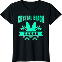 Majica za odmor u kristalnoj plaži Texas Suvenir