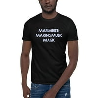 Marimbist: Izrada muzičke magične retro stil kratkih rukava pamučna majica majica po nedefiniranim poklonima