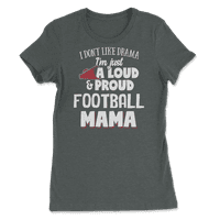 Majica fudbalske mame - glasna i ponosna mama