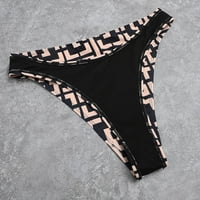 Aaimomet bikinis za žene kupaći kostimi plivanja kupaći kostimi Ženski bikini Print Beachwerwward Stripe