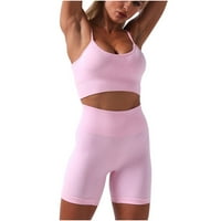 OKBOP Atletski kratke hlače za žene Ljetni sportovi joga grudnjaci i kratke hlače Sportsko donje rublje